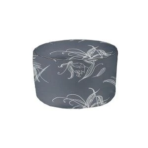 Pouf exterior teixit